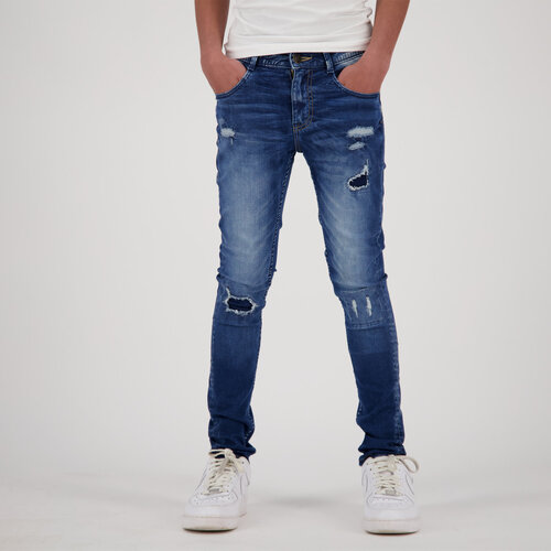 Raizzed Raizzed jongens jeans Bangkok Crafted Super Skinny Fit Dark Blue Tinted