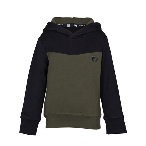 DDD DDD jongens Tech hoodie Nisubiri Green Black