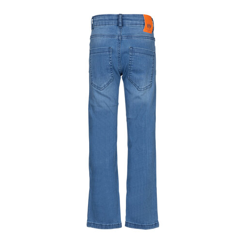 DDD DDD meiden jeans Hili Wid Leg Fit Mid Blue