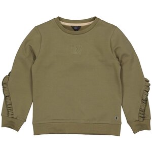 LEVV Levv meisjes sweater Gianina Green Olive