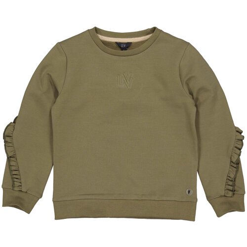 LEVV Levv meisjes sweater Gianina Green Olive