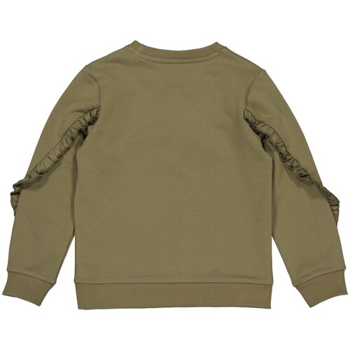 LEVV Levv meisjes sweater Gianina Green Olive