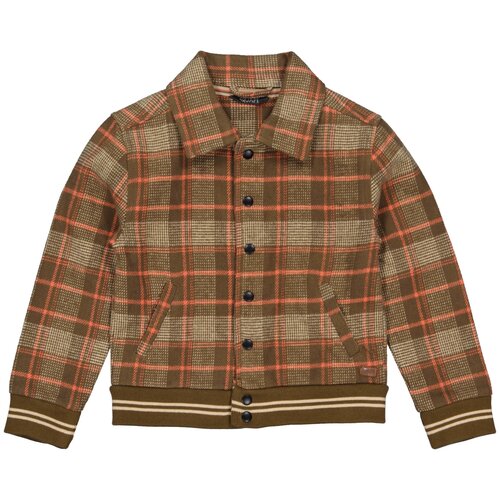 Quapi Quapi jongens vest Anno aop Brown Check