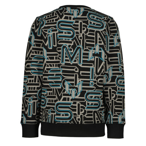 Vingino Vingino jongens Messi sweater Naguz Deep Black