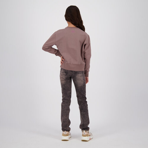 Vingino Vingino meiden jeans Candy Overdye Straight Fit Purple Grey