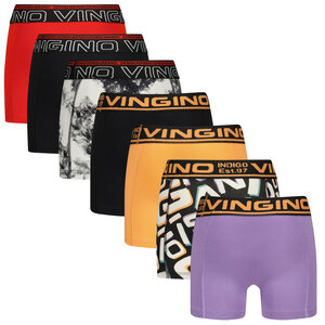 Vingino Vingino jongens ondergoed 7-pack boxers Cool Deep Black