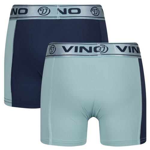 Vingino Vingino jongens ondergoed 2-pack boxers Hydro Dark Blue