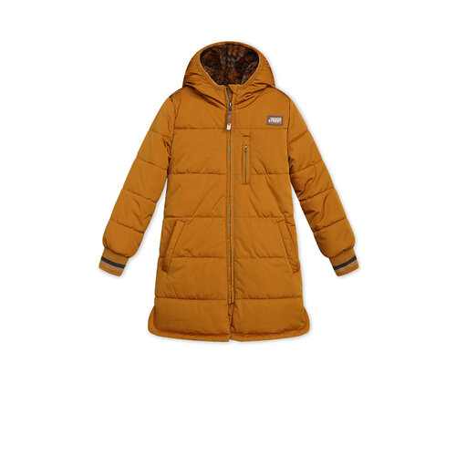 Moodstreet Moodstreet meisjes parka winterjas Toffee