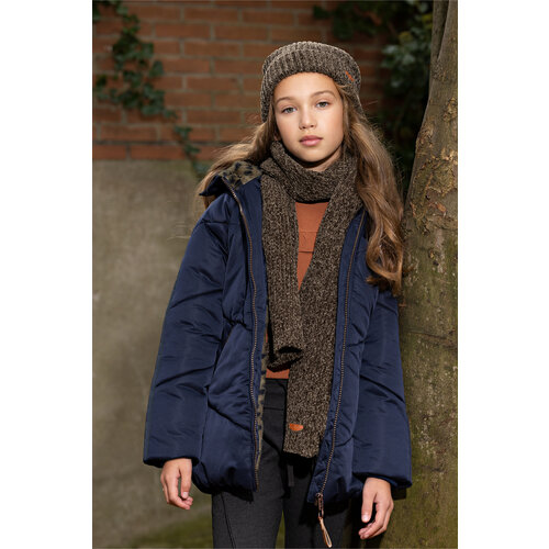 NoNo NoNo meisjes winterjas Babybee Navy Blazer