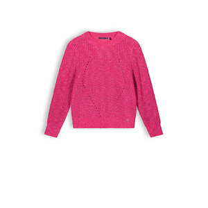 NoNo NoNo meisjes gebreide sweater Kiara Pink