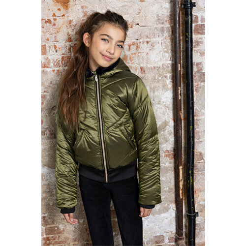 NoBell NoBell meiden bomber winterjas Boy Army Green