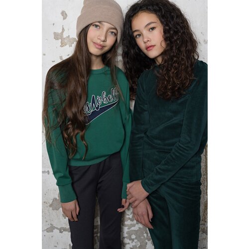 NoBell NoBell meiden sweater Kim Pine Green