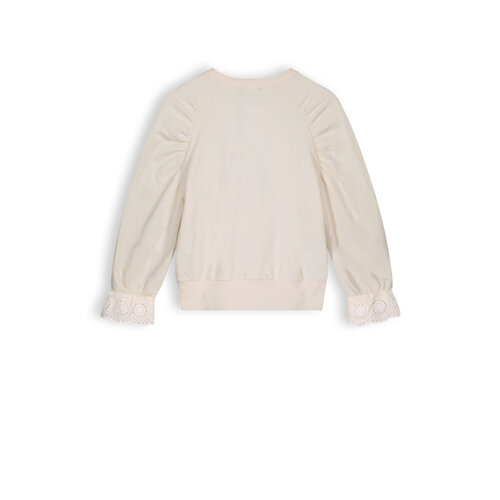 NoBell NoBell meiden sweater Kim Pearled Ivory