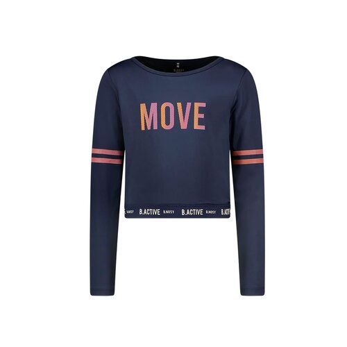 B.Nosy B.Nosy meisjes shirt B. Active Navy