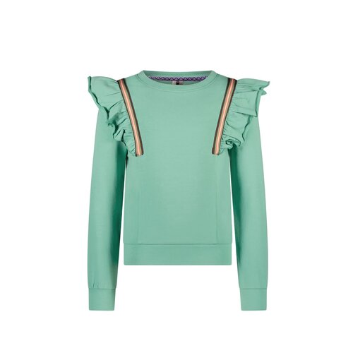 B.Nosy B.Nosy meisjes sweater Babet Ice Mint