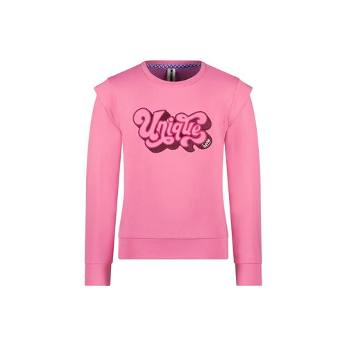 B.Nosy B.Nosy meisjes sweater Emily Pink Carnation