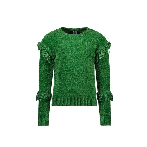 B.Nosy B.Nosy meisjes sweater Amber Amazon Green