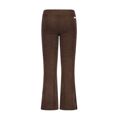 B.Nosy B.Nosy meisjes flared pants Giselle Walnut