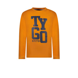 TYGO & vito TYGO & vito jongens shirt Danio Warm Yellow