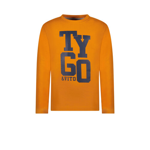 TYGO & vito TYGO & vito jongens shirt Danio Warm Yellow