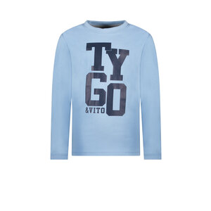 TYGO & vito TYGO & vito jongens shirt Danio Mid Blue