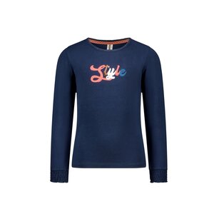 B.Nosy B.Nosy meisjes shirt Vaya Navy