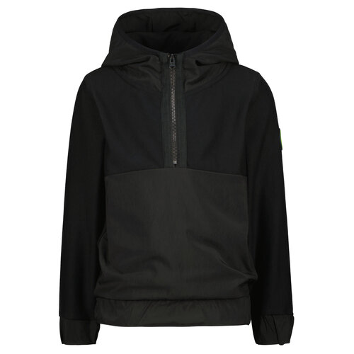 Vingino Vingino jongens hoodie Nylu Deep Black Vingino Vingino jongens hoodie Nylu Deep Black