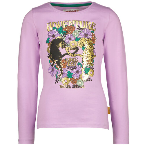 Vingino Vingino meiden shirt Julie Fresh Lilac Vingino Vingino meiden shirt Julie Fresh Lilac