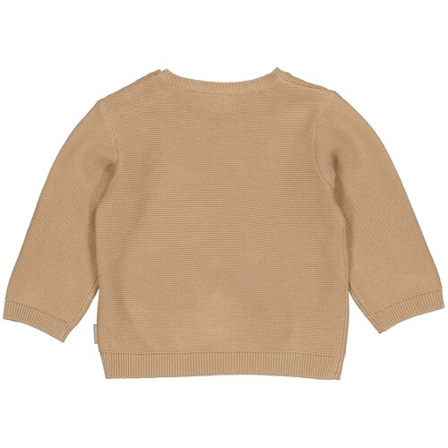 Quapi Quapi newborn baby jongens sweater Cees Camel Soft