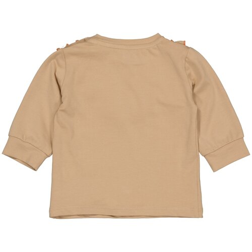 Quapi Quapi newborn baby meisjes shirt Celest Camel Soft