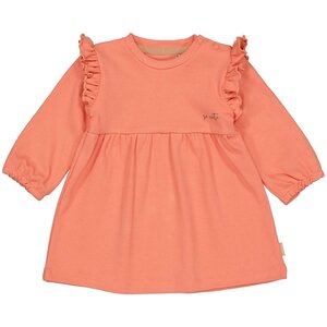 Quapi Quapi newborn baby meisjes jurk Carmen Pink Coral