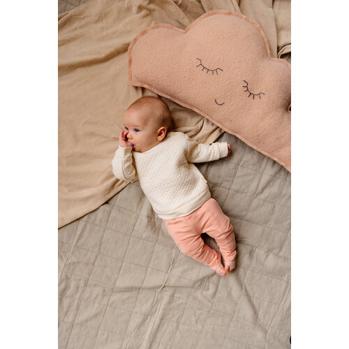 Quapi Quapi newborn baby meisjes joggingbroek Chloe Pink Peach