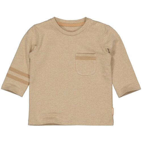 Quapi Quapi newborn baby jongens shirt Cas Oatmeal Melee