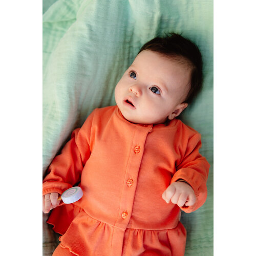 Quapi Quapi newborn baby meisjes shirt Celina Pink Coral