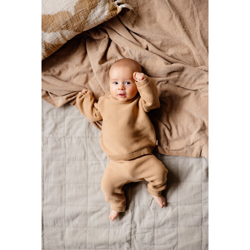 Quapi Quapi newborn baby jongens broek Chris Camel Soft