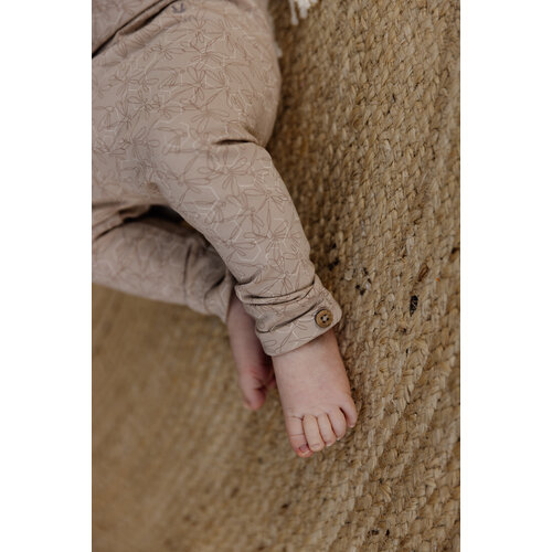 LEVV Levv newborn baby jongens broek Zinar aop Brown Dragonfly