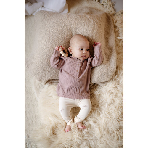 LEVV Levv newborn baby meisjes shirt Zeta Pink Fawn