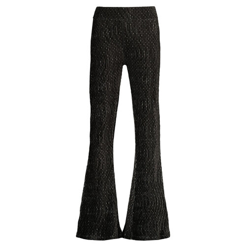 Vingino Vingino meiden flared pants Sanna Deep Black