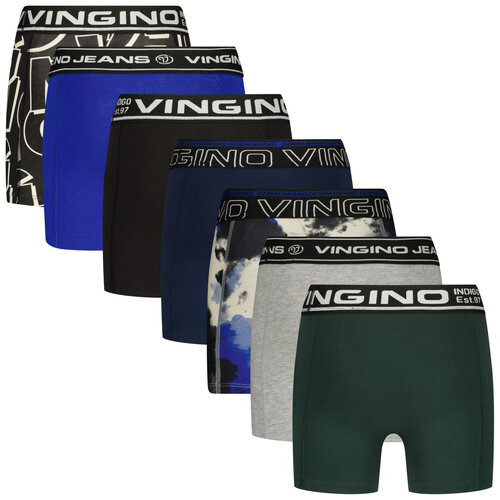 Vingino Vingino jongens ondergoed 7-pack boxers Gift Dark Blue