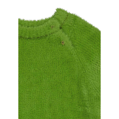 Quapi Quapi meisjes sweater fluffy Ariela Green Fresh