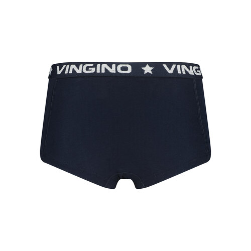 Vingino Vingino meiden ondergoed 3-pack boxers Retro Midnight Blue