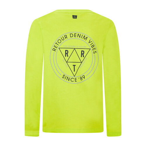 RETOUR Retour jongens shirt Hidde Lemon