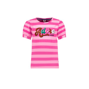 B.Nosy B.Nosy meisjes gestreept t-shirt Adore Cute Stripe