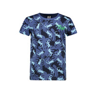 B.Nosy jongens t-shirt aop Gecko Blue