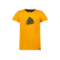 B.Nosy jongens t-shirt Sailing Ship Calm Orange