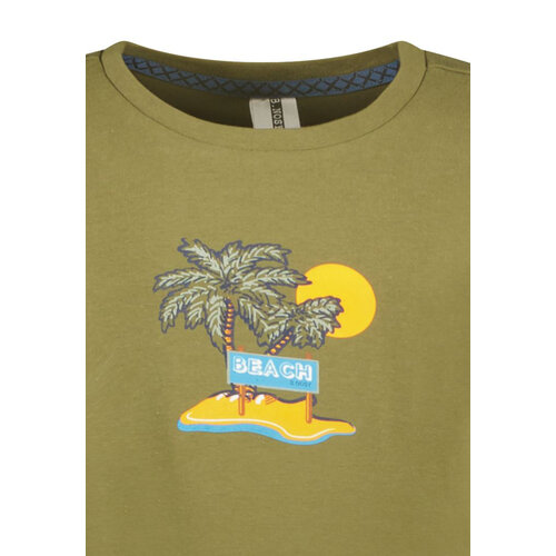 B.Nosy B.Nosy jongens t-shirt Beach Hunter Green