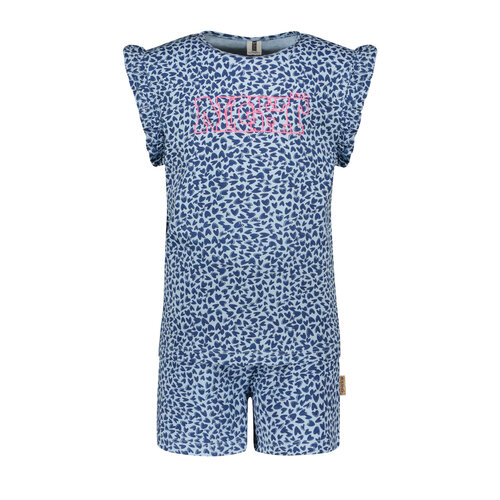 B.Nosy B.Nosy meisjes pyjama Night Sleep Hearts Blue