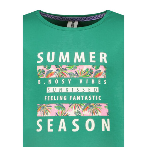 B.Nosy B.Nosy meisjes t-shirt Summer Season Basil Green