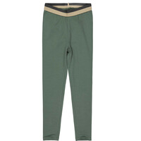 Quapi meisjes legging Bloem Dark Green