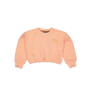 Quapi Quapi meisjes crop sweater Bernice Salmon